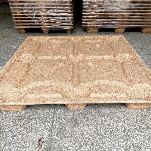 Compressed Molded Wood Pallet Fumigation Free Wood Fiber Eco Friendly Wooden Pallet
