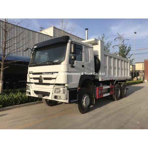 Howo Middle Lifting 6x4 30 Ton Left Hand Drive 371hp Diesel Dump Truck