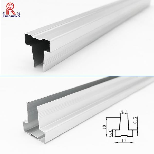 OEM Aluminum Extrusion Profile Silver Aluminum Frame Profile For Whiteboard Silding