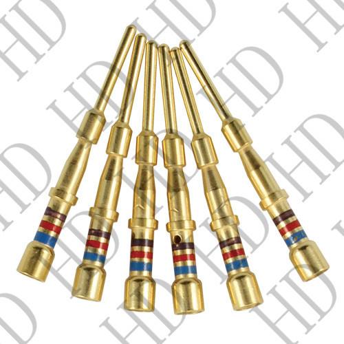 M39029 contact use in large cylindrical connectors, heavy-duty circular connectors, and rectangular multi-pin connectors