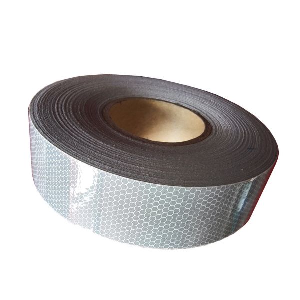 RA2 Glass beads self adhesive Reflective tape sticker for traffic barrier cone sleeve signs