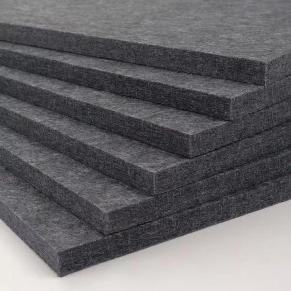 9mm PET Soundproof Wall Panels Polyester Fiber Felt Sound Absorb Acoustic Panel