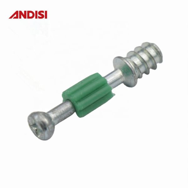 Other Furniture Hardware Mini Fix Dowel Cabinet Connector Bolt Plastic Self Tapping Screw