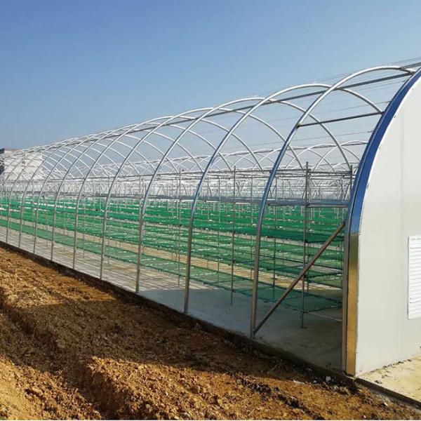 Heat Preservation Heavy Duty Plastic Greenhouse With Customized Length