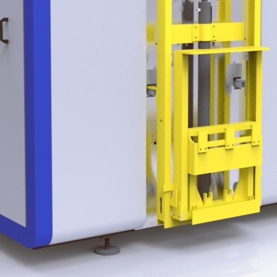 Solar Powered Home  Food Waste Composting Machine 1000kg/Day Digester