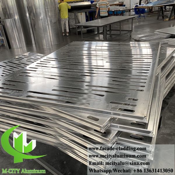 Полые с cnc гравированные металлические облицовочные панели алюминиевые фасады для декорации стен зданий