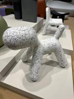OEM Logo personnalisé Meubles moulés Roto Matériau LLDPE Chaise de jouet en plastique