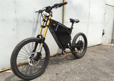 High Speed Full Suspension Adult Electric Bike , Stealth Bomber Ebike For All Terrain