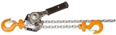Grua Chain manual de aço de pouco peso da alavanca 0,25 toneladas a 9 toneladas