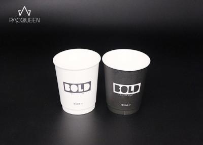 Double Paper Board Hot Beverage Paper Cups , Hot Liquid Paper Cups Anti Leaking