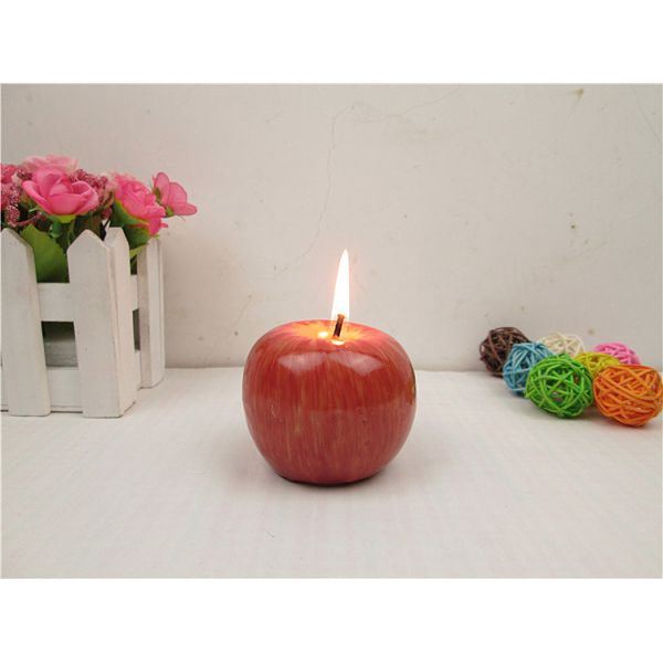 Apple Fruit Candle