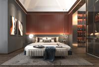 Orange Modern Young People Like The Double Wardrobe Room Furniture