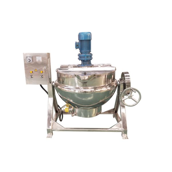double jacketed cooking tank / industrial steam jacketed cooking kettle