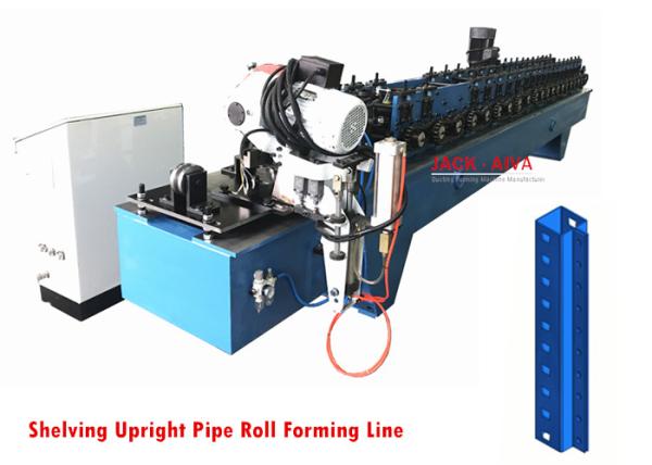 Storage Rack Roll Forming Machine For Shelving Upright Rack