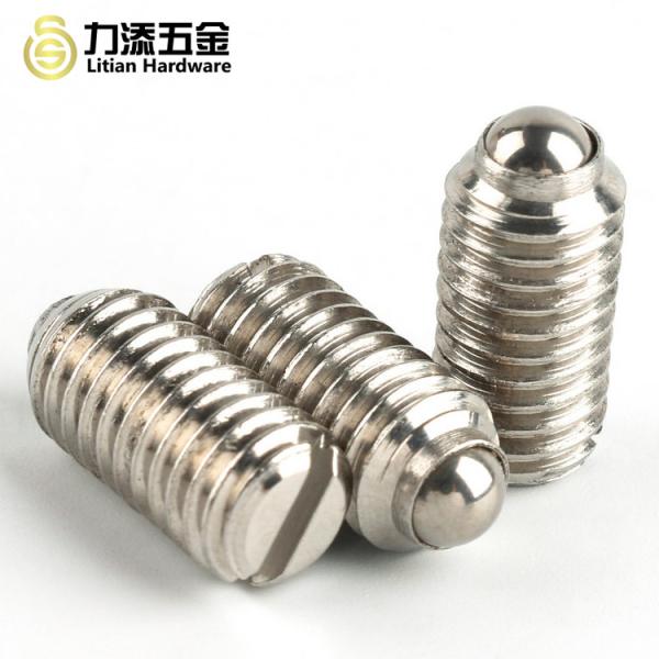 Stainless steel 304 316 M2 M3 M4 M6 M8 Ball Spring Plunger Positioning Bead