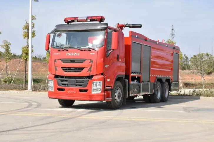 Japanese Brand Giga Euro 4 Euro 5 12000L--15000L Fire Fighting Truck