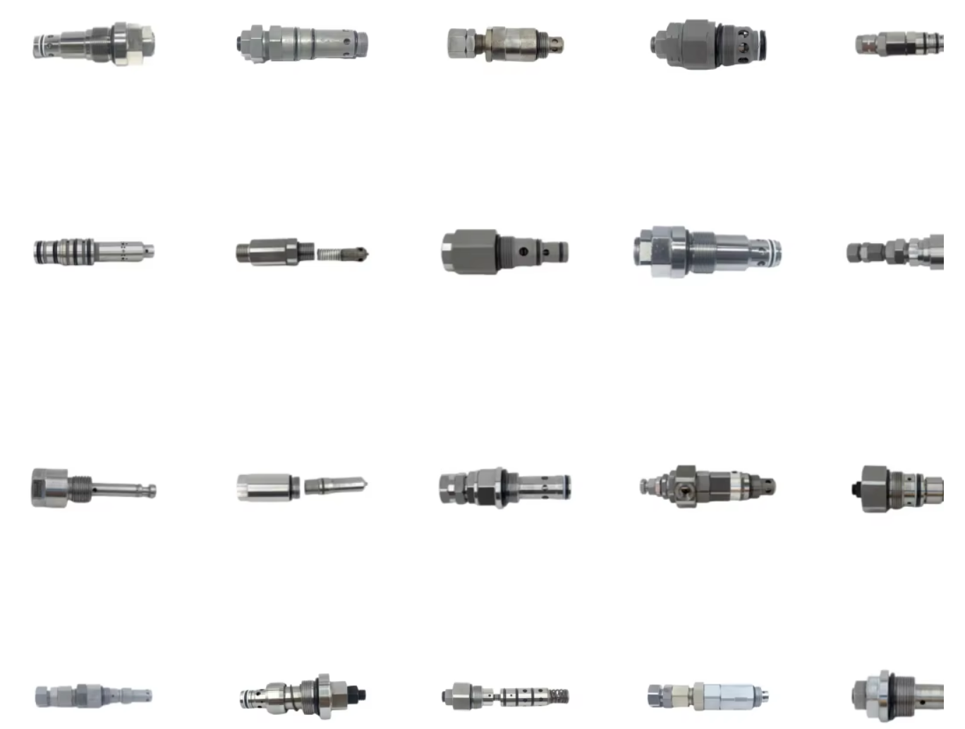 Excavator Hydraulic Pressure Relief Valves For XCMG Original 215C X0V25.28 Negative Flow Relief Valve  Main Relief Control Valve