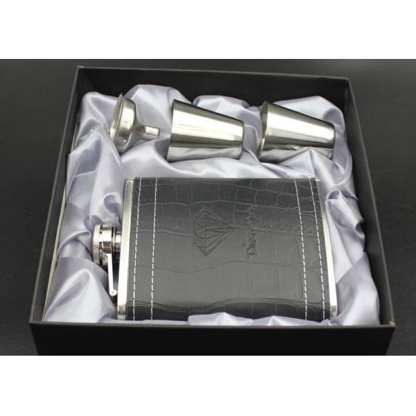 7 Oz Small Wine Pot Pocket Hip Flask High End Set Adult Use Logo Printed