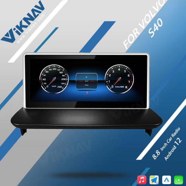 Rádio de carro Android Áudio de carro Volvo S40 C30 XC90 2004-2013 Autoradio estéreo