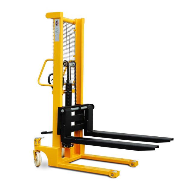 1t 2t 3t Manual Stacker Transport Goods Manual Reach Pallet Truck Forklift
