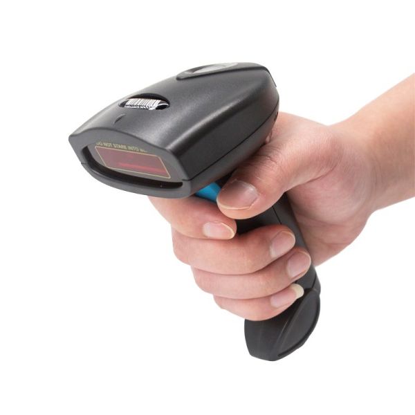 5V U1-W Wireless Barcode Scanner with Cradle 1D Cordless Bar Code Reader Laser Read Code