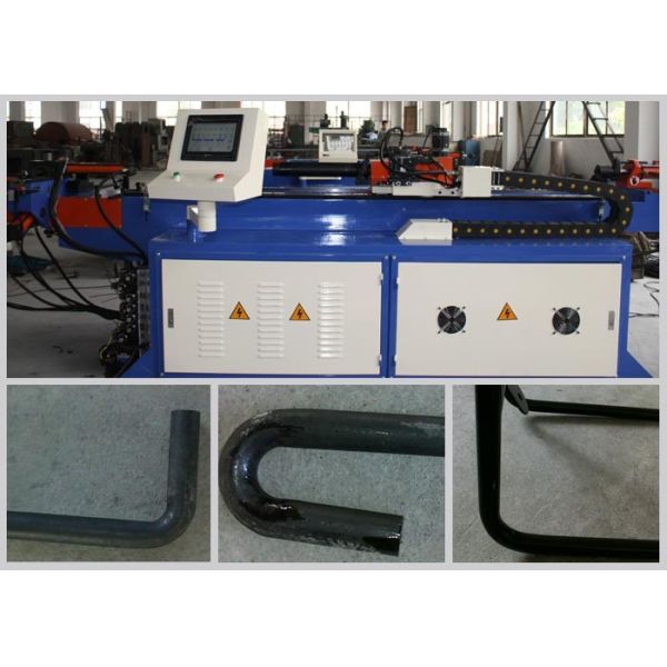 Custom Tube Pipe Bending Machine , PLC Control ss Pipe Bending Machine