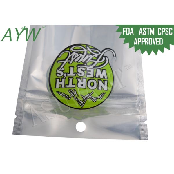 Мешки фольги Мылар барьера воздуха мини для фармацевтических семян конопли