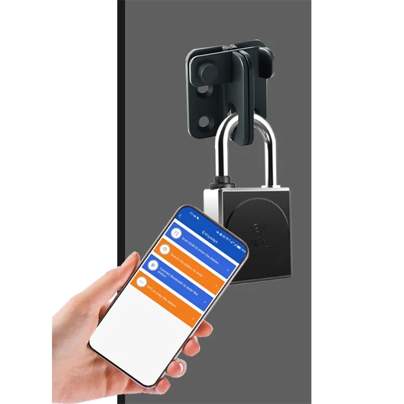 Wireless Communication NFC Smart Lock High Reliable Smart Lock for Smart Supermarket