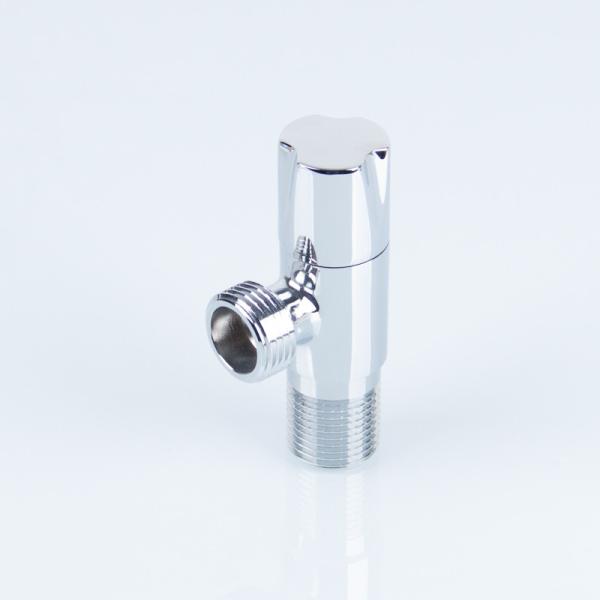 Solid Sanitary Ware 7.8CM 0.15N.M Toilet Inlet Tap
