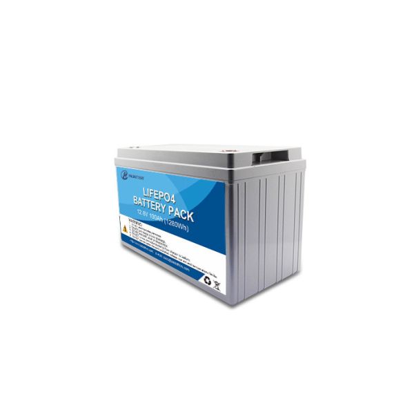 12.8V 100Ah Deep Cycle LiFePO4 Battery Pack for Camper RV and Marine Applications