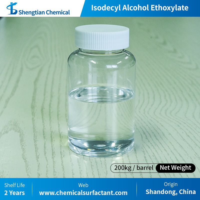 Isodecyl Alcohol Ethoxylate CAS 61827-42-7 Low Foaming Nonionic Surfactant With Excellent Oily Soil Removal
