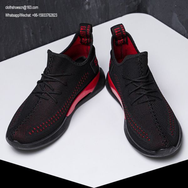 high quality casual shoes New Product pvc Sole Breathable sport shoes men running