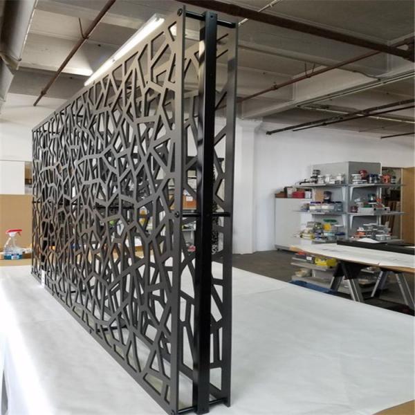 Color Painted Powder Coated Aluminum Perforated Wall Panels for cladding or partition