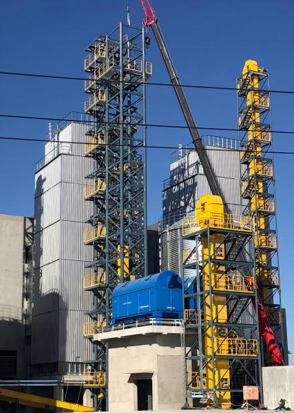 乾燥率0.5%~1.2%で米の乾燥効率を向上させ,50~65分間の卸荷時間