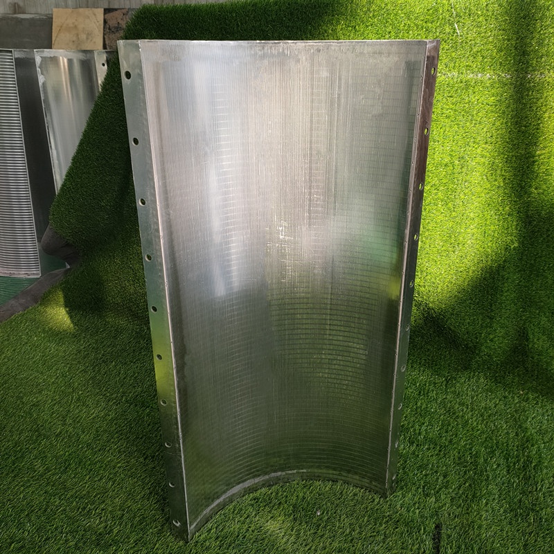 Нержавеющая сталь клин проволока Коанда Screen Sieve изгибы для Koi рыбный пруд
