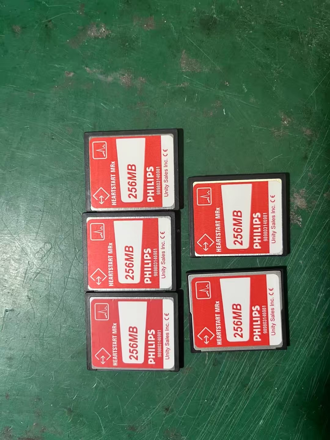 PHILIP M3535A/M3536A Defibrillator SD Card PN 989803146981；256mb