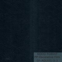 Film noir décoratif Naural dégradable Dermatoglyph de polypropylène