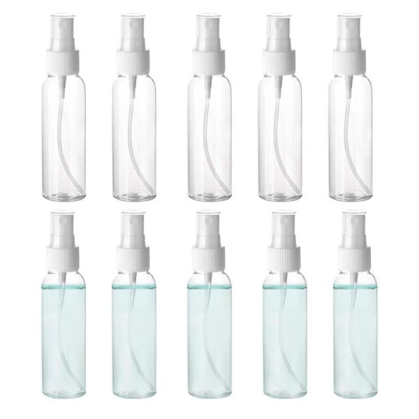 Cosmetics Disinfectant Spray Bottle Pump Screw Closure Sealing Type Non Leakage