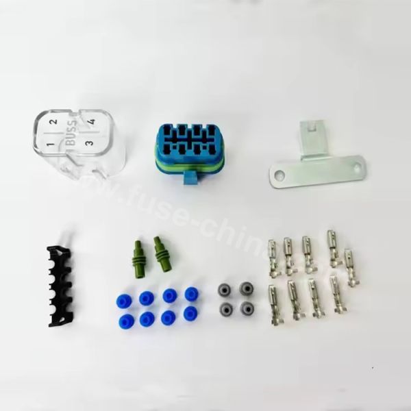 Bussmann Waterproof Marine Sealed Fuse Holder 4 Fuses 120 Amp Kit