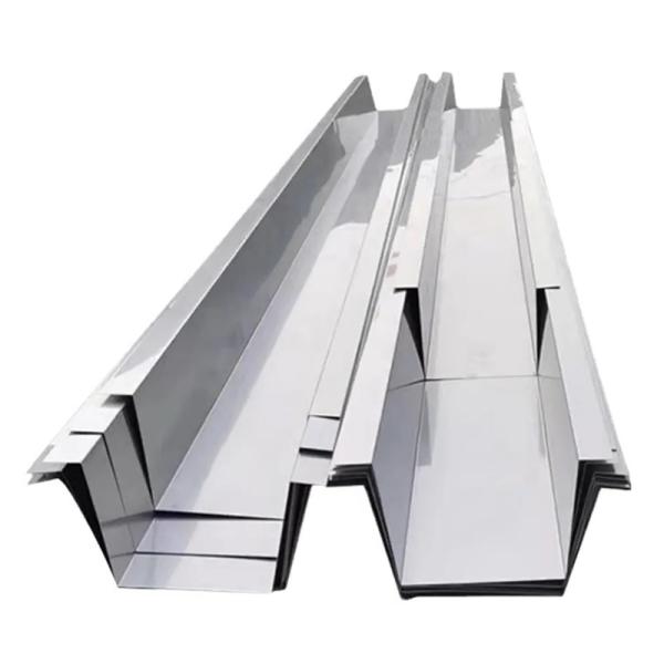 pièces de panneau de toiture de matériel en métal de gouttière de pluie d'acier inoxydable de 0.3-3mm
