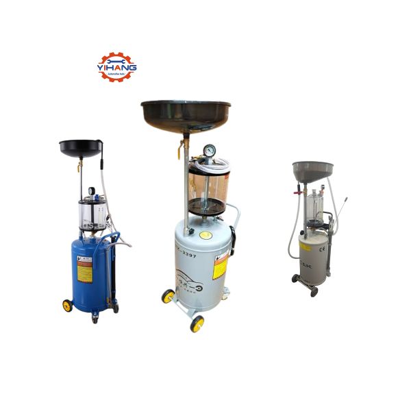 80L Capacity Air-operated Waste Oil Sucting Drainer for Car Engine Maintenance Tool