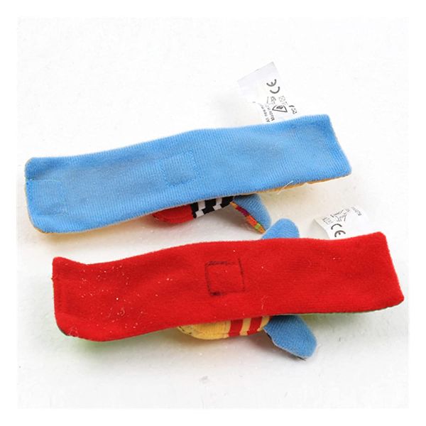 Polyester Children'S Cotton Socks Wrist Chew Toy Soft Rattle Childrens Fluffy Christmas Socks