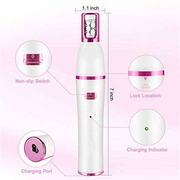 7 в 1 женские средства личной гигиены Электрический маникюрный набор Брау носовой триммер женский комплект ухода