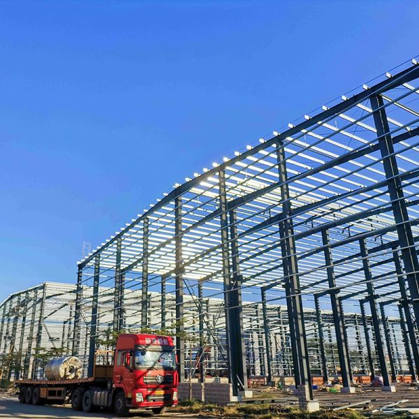 Large Span Steel Structure Heavy Duty Industrial Factory Warehouse Workshop Building