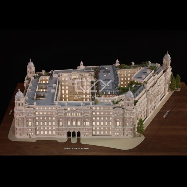 1/180 El modelo OWO Raffles Hotels& Resorts