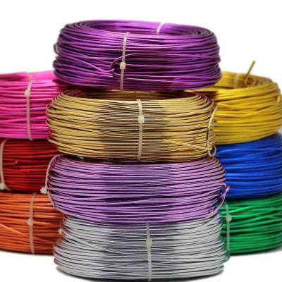 Fio de aço inoxidável de 0,15-12 mm para fabricação de joias fio de alumínio artesanal colorido