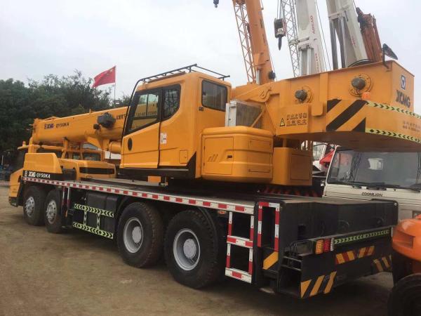 used truck mounted crane Truck Crane With 5-arm Boom Style and 36m Jib Length 	35 ton truck crane used crane truck