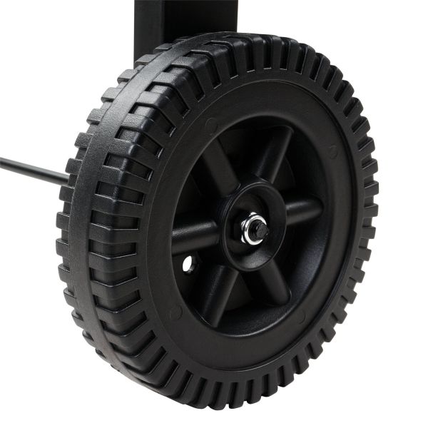 Fumeur de charbon de bois pour barbecue extérieure personnalisé à double couche