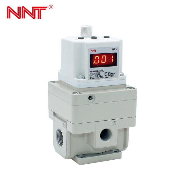 Aluminum Electric Pneumatic Regulator 2000 Series Air Pressure Regulator 24 VDC