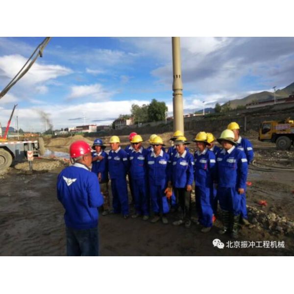 Улучшение почвы на большой площади 450 мм 260 кВт Виброфлотационное оборудование